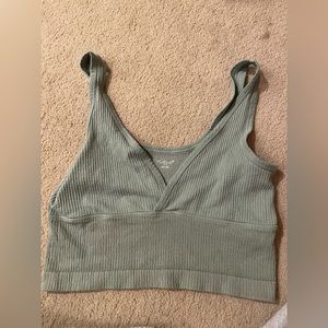 Sage Green UO Cropped Tank
